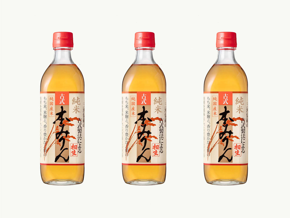 【贈答用】相生古式本みりん 500ml瓶×3本セット
