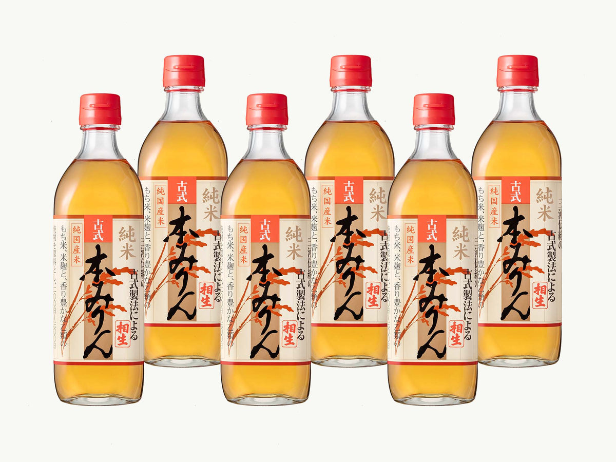 相生古式本みりん 500ml瓶×6本セット