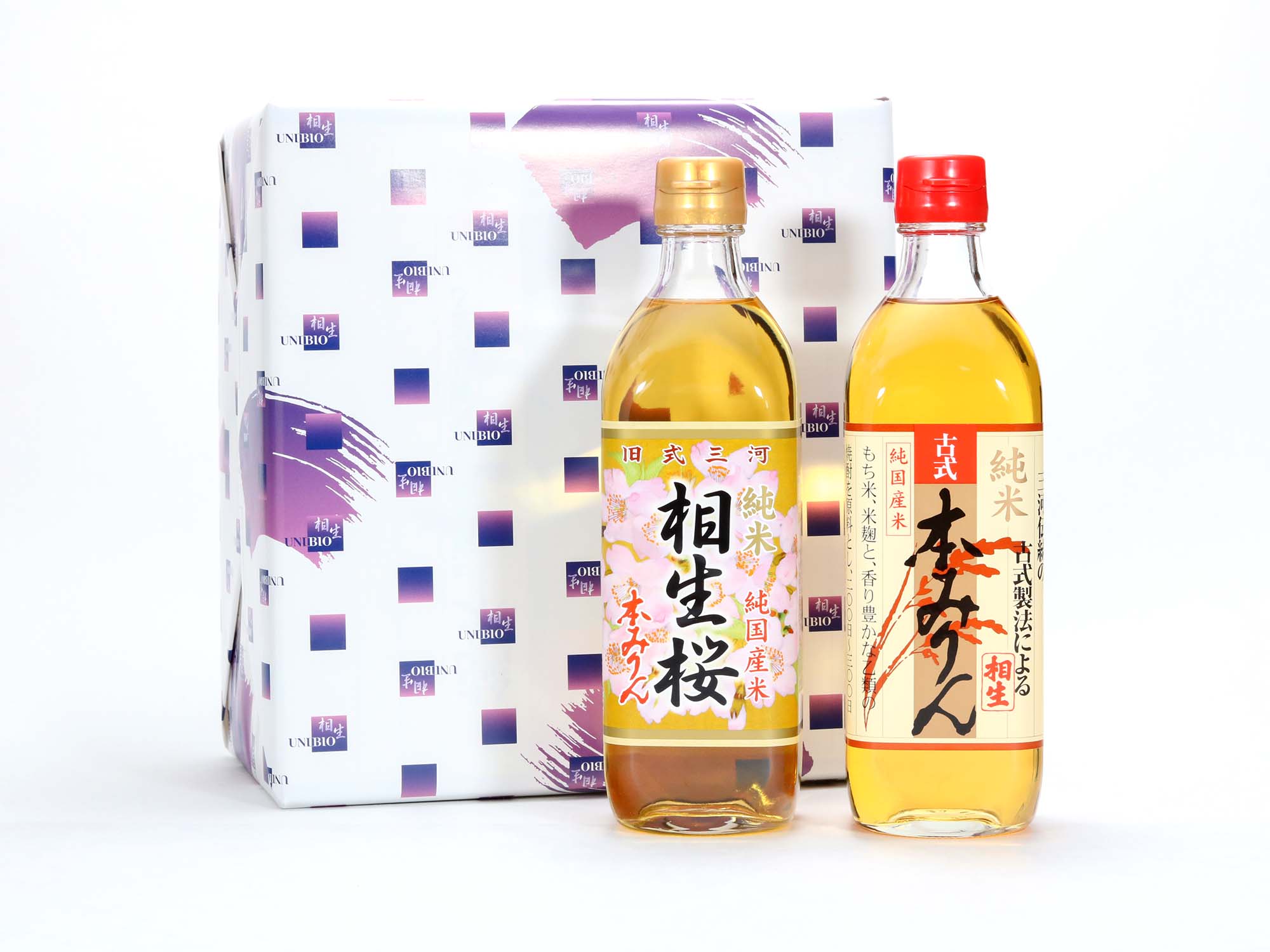 贈答用】相生桜本みりん・相生古式本みりん 各3本セット – 相生